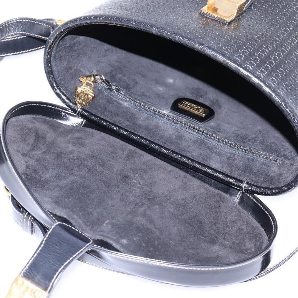 Authentic Gucci Interlocking Shoulder Bag Leather… - image 7